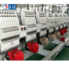 Lejia 6 heads tubular embroidery machine